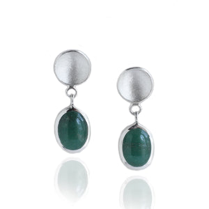 Aventurine Drop studs