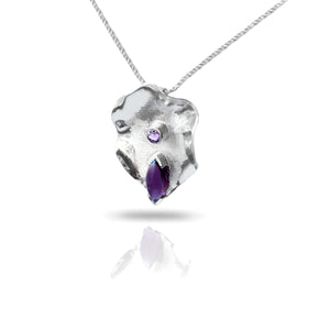 Jacaranda Pod Necklace