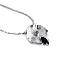 Jacaranda Pod Necklace