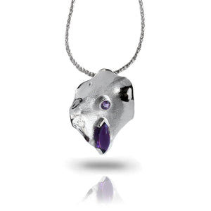 Jacaranda Pod Necklace