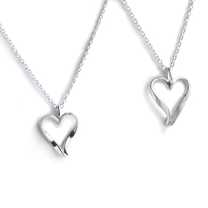 Reversible Heart Necklace