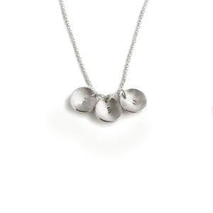 Domed Initial Necklace
