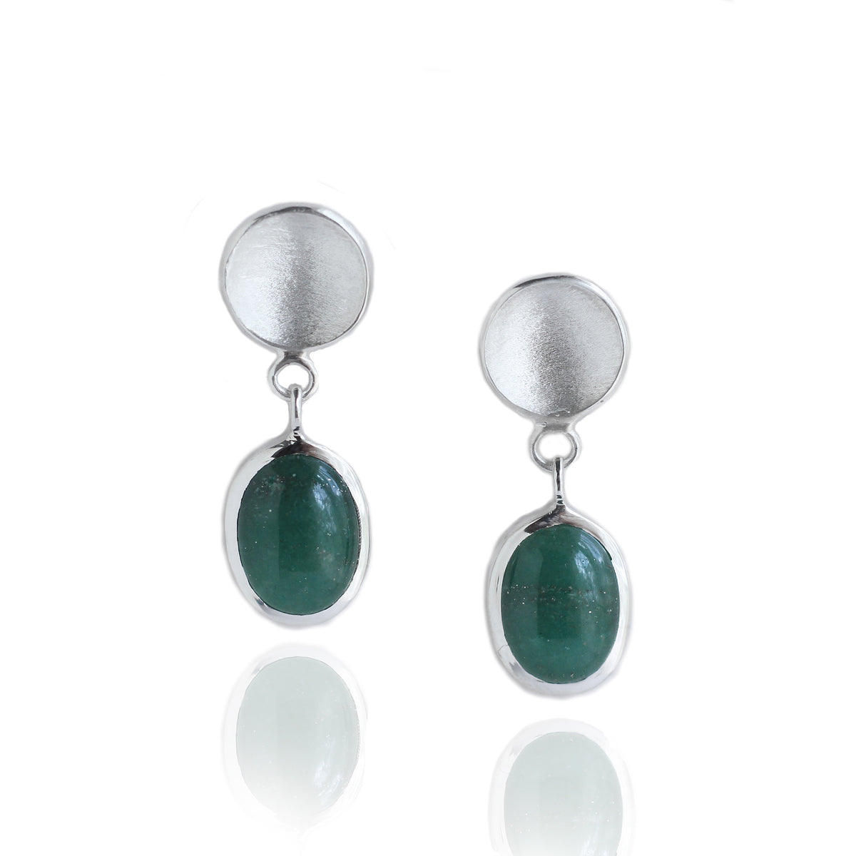 Aventurine Drop studs