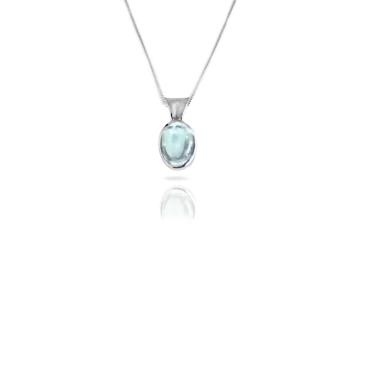 Dainty Aquamarine Chain