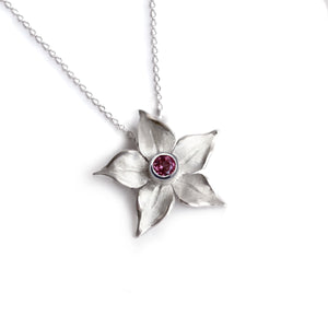 Sabi Star Chain Rhodolite Garnet