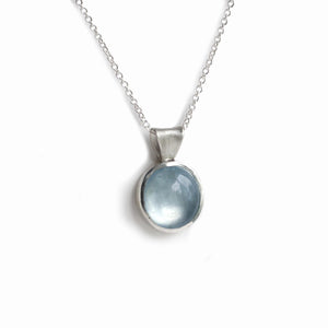 Oval Aquamarine Chain