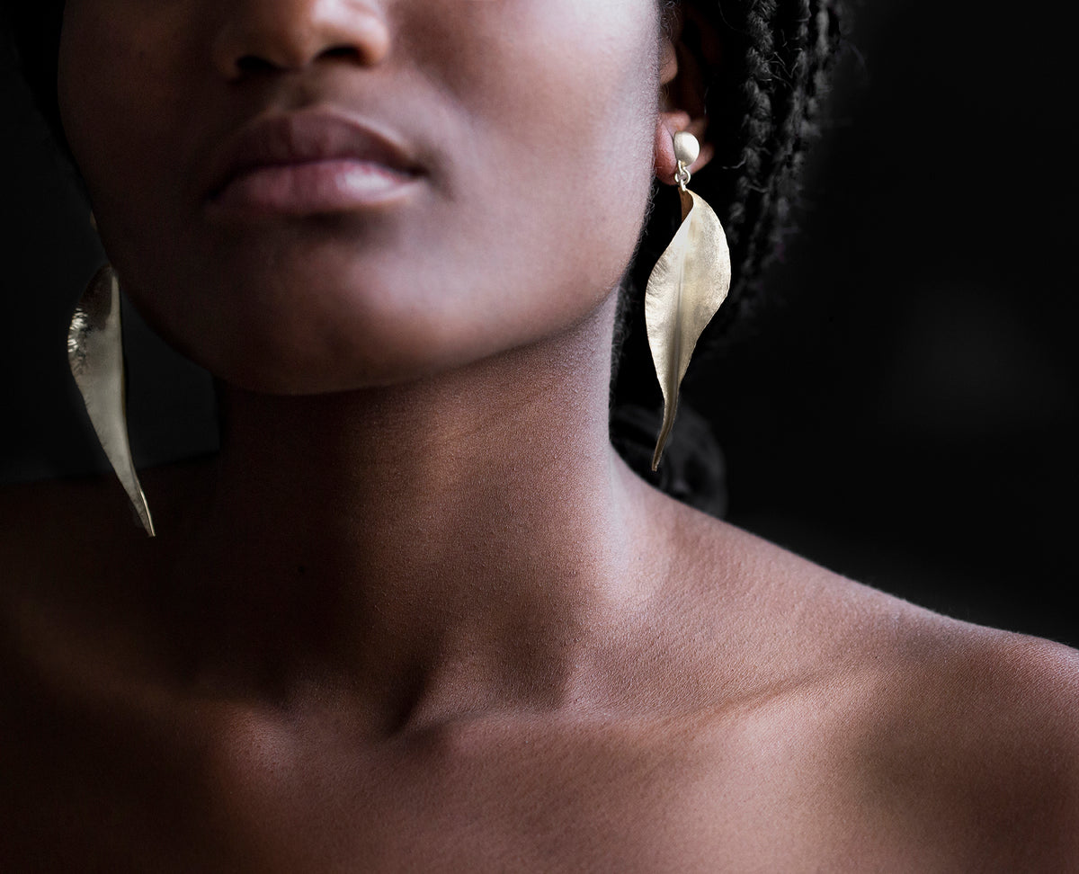 Statement Leaf Earrings