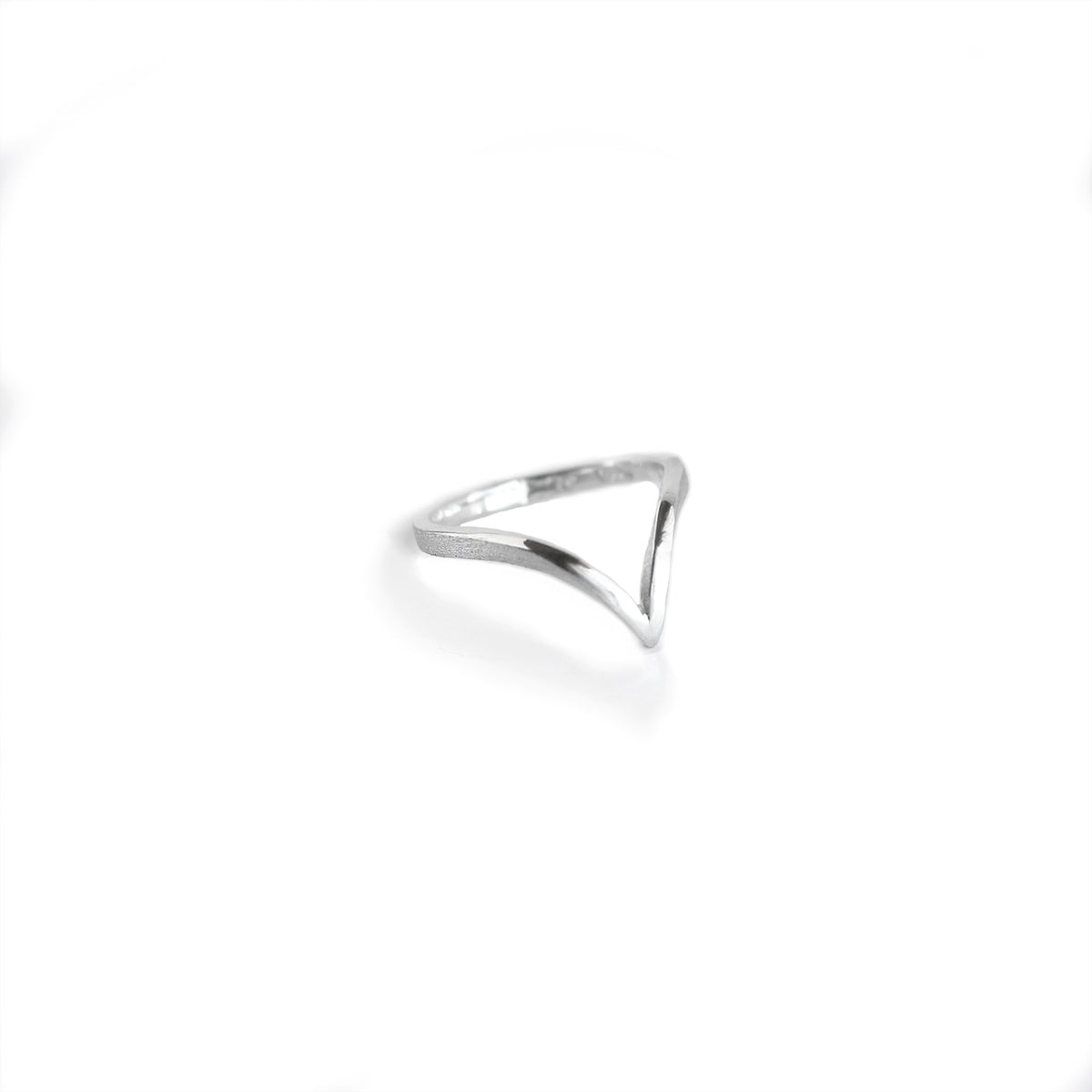 Deep on sale wishbone ring