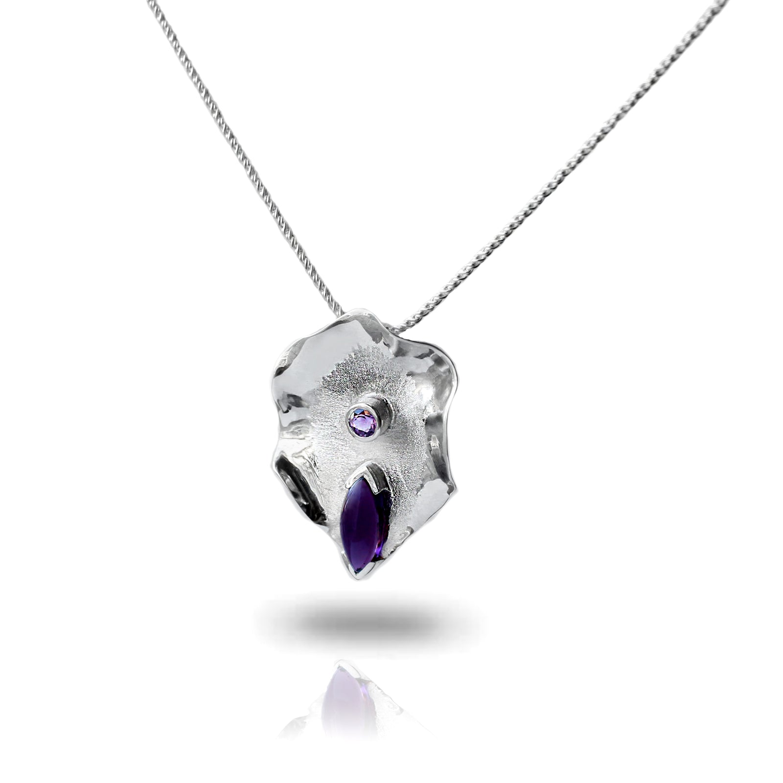 Jacaranda Pod Necklace